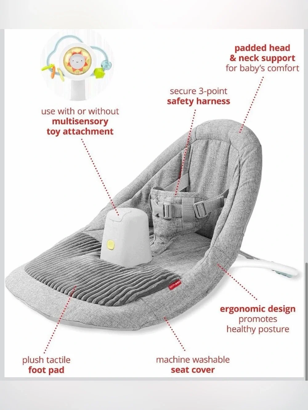 Skip Hop comfortable padded